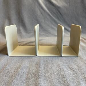 Caraway Magnetic Pot Pan Organizer Holders Beige Divider Storage Lot 3 Set